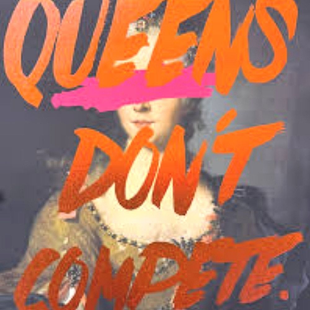 Crystal Luxe, "Queens Don't Compete" Graphic Framed Canvas Wall Decor